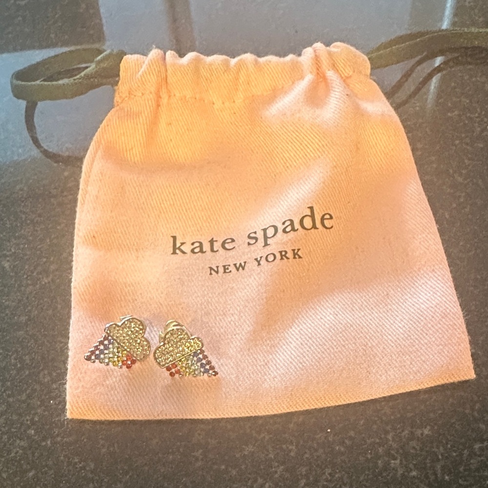 Kate Spade Colorful Crystal Earrings
